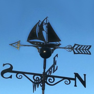 sailboat weathervane